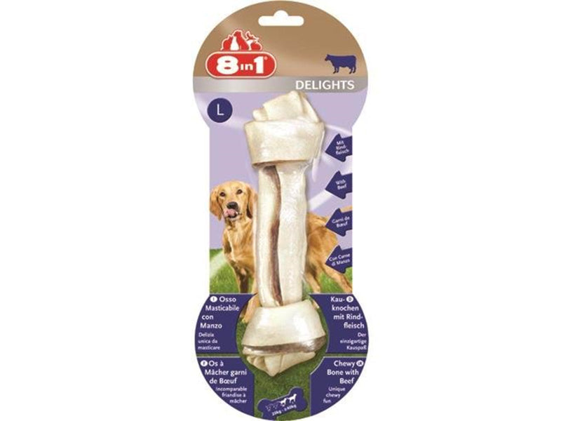 8 in 1 8in1 Delights chewing bone Beef L