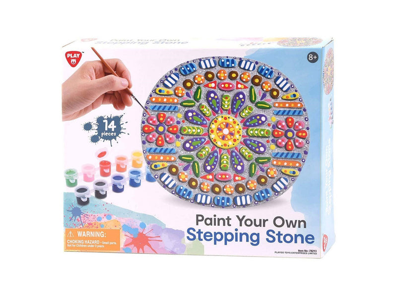 PLAY Paint your own Cement Stepping Stone 14 pcs.