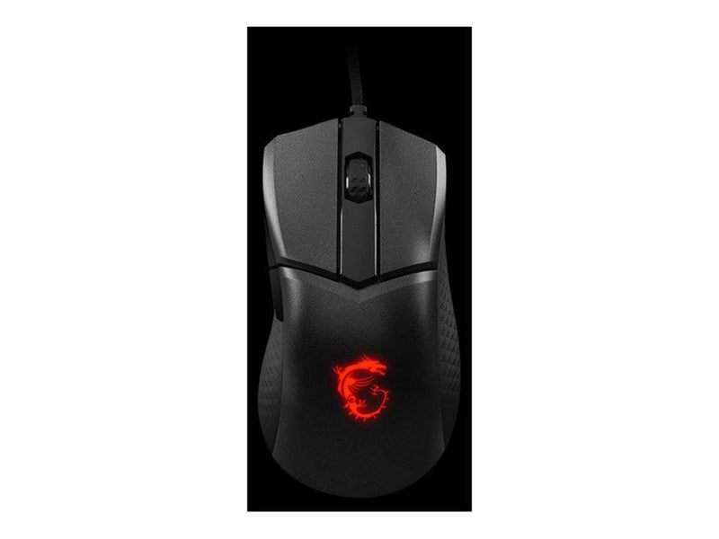 MSI Clutch GM31 - mouse - 2.4 GHz - Maus (Schwarz)