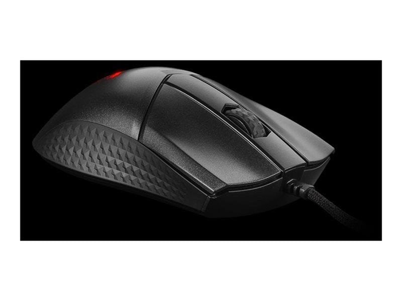 MSI Clutch GM31 - mouse - 2.4 GHz - Maus (Schwarz)
