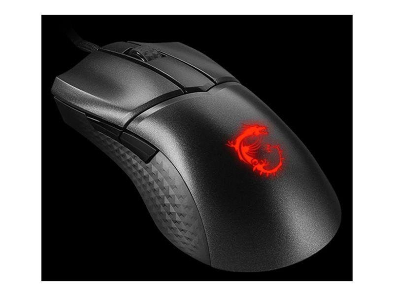 MSI Clutch GM31 - mouse - 2.4 GHz - Maus (Schwarz)