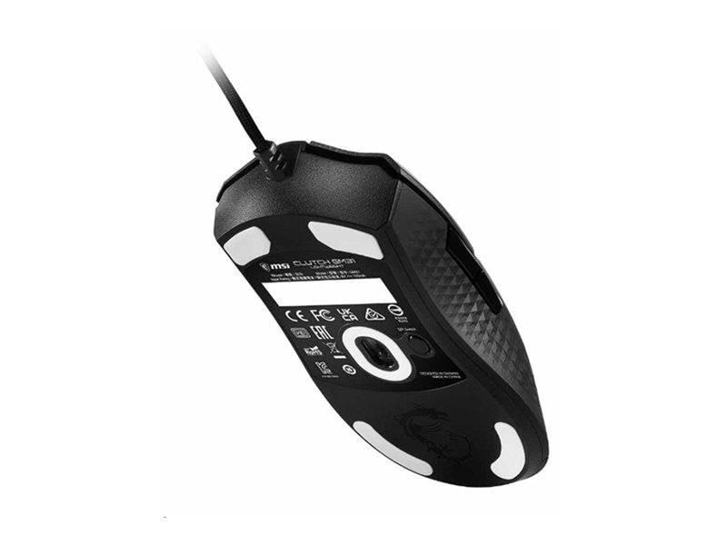 MSI Clutch GM31 - mouse - 2.4 GHz - Maus (Schwarz)
