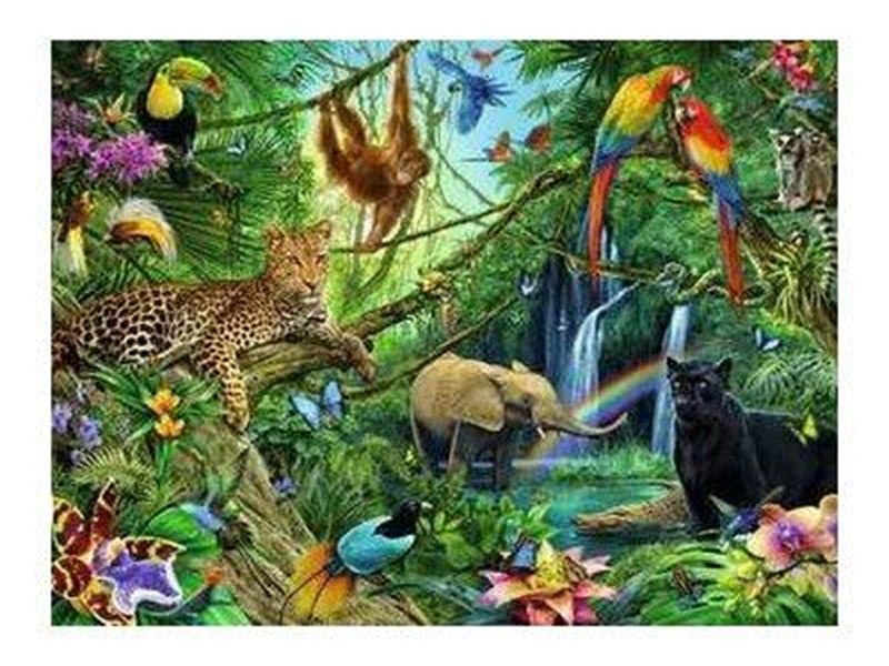Ravensburger Animals in the jungle - 200p
