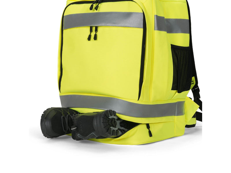 Dicota HI-VIS Rucksack  - 65 Litern | Gelb
