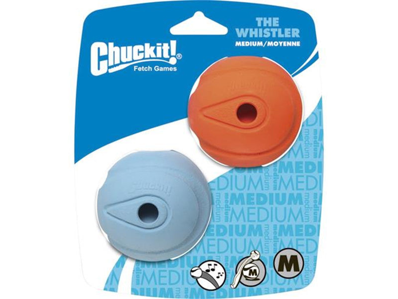 CHUCKIT The Whistler ball M 2 pcs.