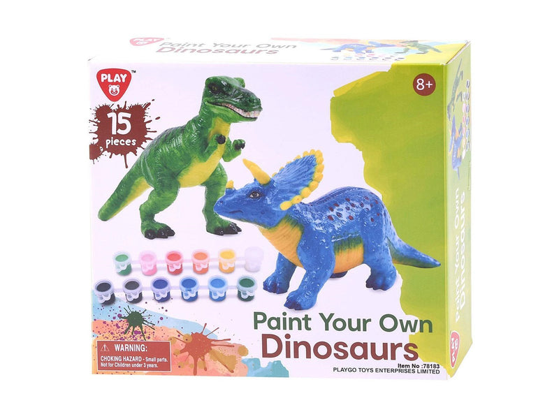 PLAY Paint your own Dinos 15pcs.