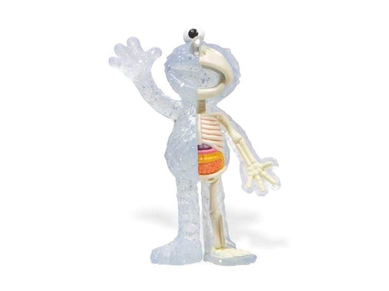 Mighty Jaxx - XXRAY (Elmo - Clear Glitter) 10 cm - Figur