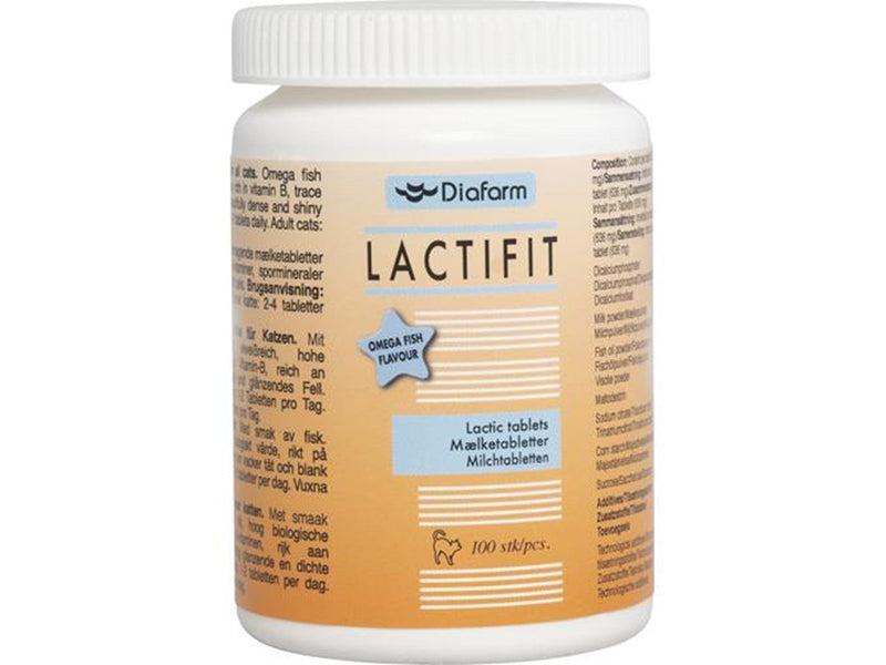 Diafarm Lactic tablets - omega fish 100 pcs