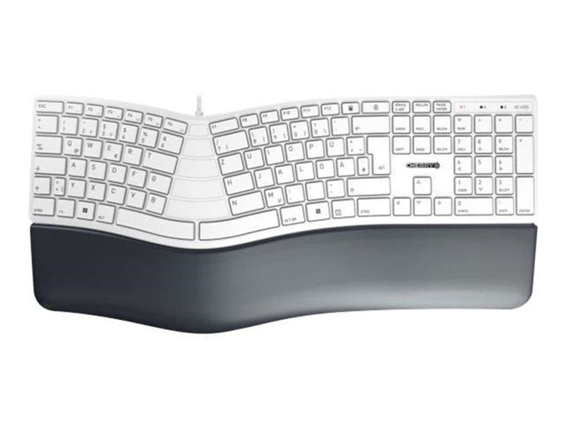 Cherry KC 4500 ERGO - Tastaturen - Deutsch - Grau