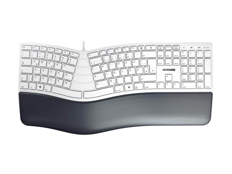 Cherry KC 4500 ERGO - Tastaturen - Deutsch - Grau