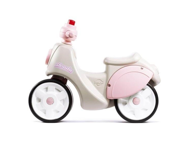 Falk Strada First Year Scooter Cream and Pink