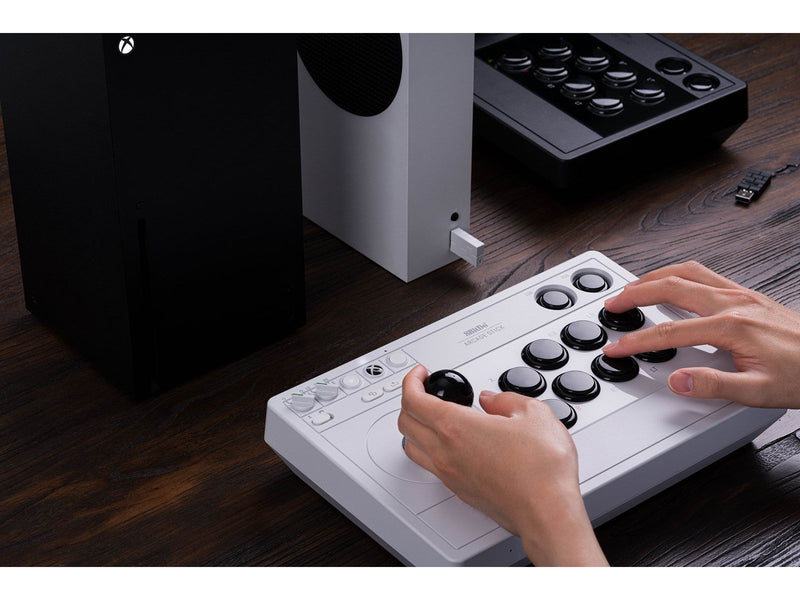 8BitDo Arcade Stick Xbox & PC White - Wireless Arcade stick - Microsoft Xbox One