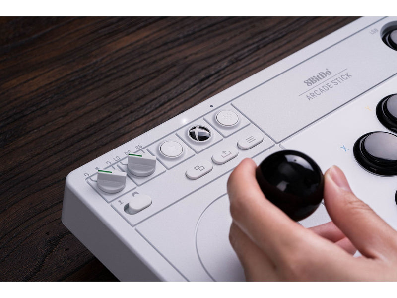 8BitDo Arcade Stick Xbox & PC White - Wireless Arcade stick - Microsoft Xbox One