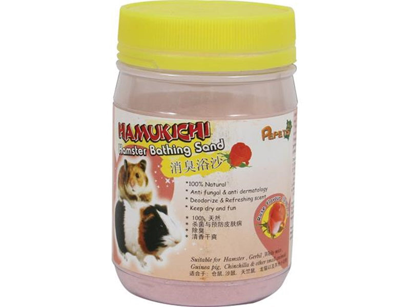 Hamukichi hamster bath sand rose scented/400g