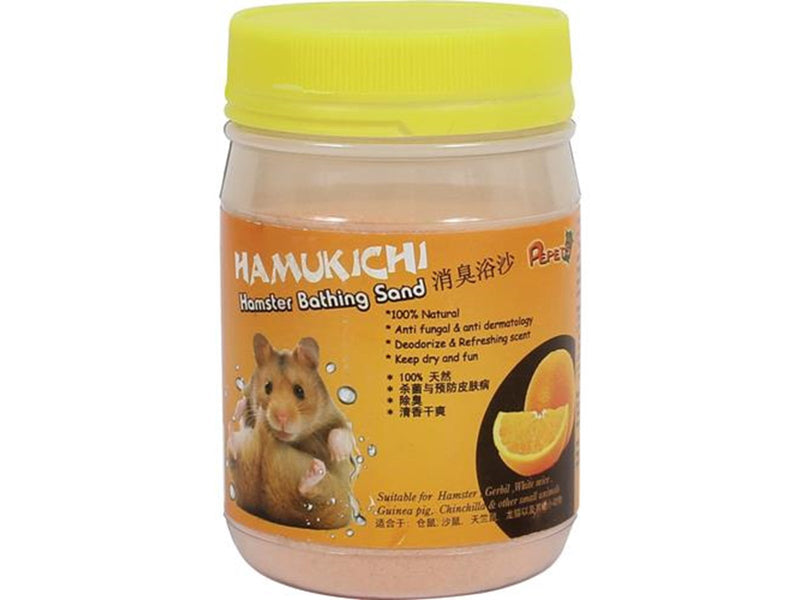 Hamukichi hamster bath sand orange scented/400g