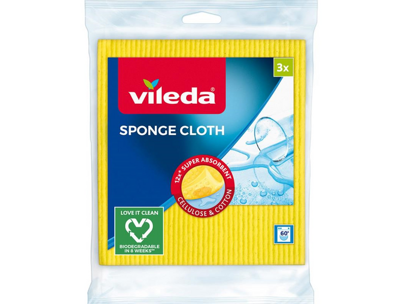 Vileda Sponge pucker 3 pcs.