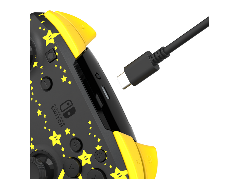 PDP Rematch Wireless: Super Mario Stars (Glow In The Dark) - Wireless Controller - Nintendo Switch