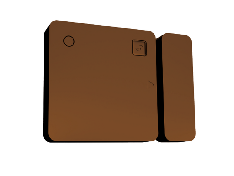 Shelly BLU Door & Window Sensor - Brown