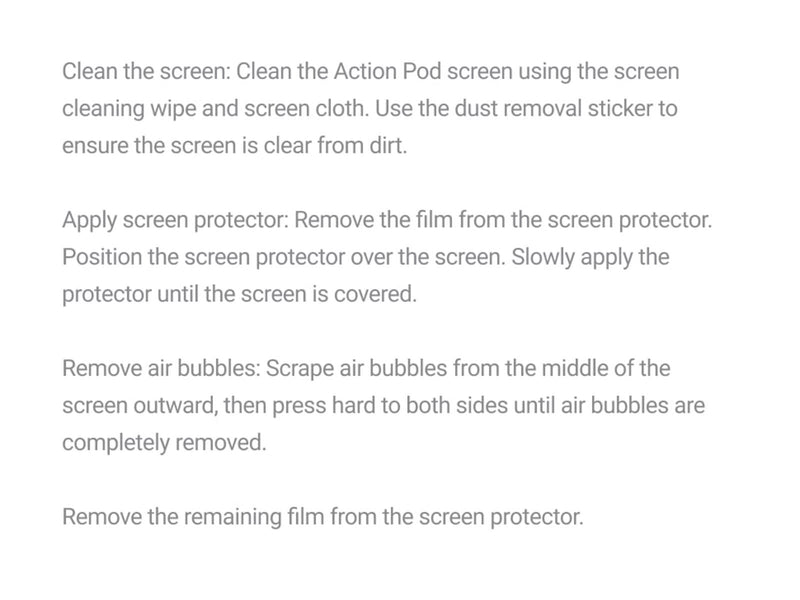 Insta360 GO 3/GO 3S Screen Protector