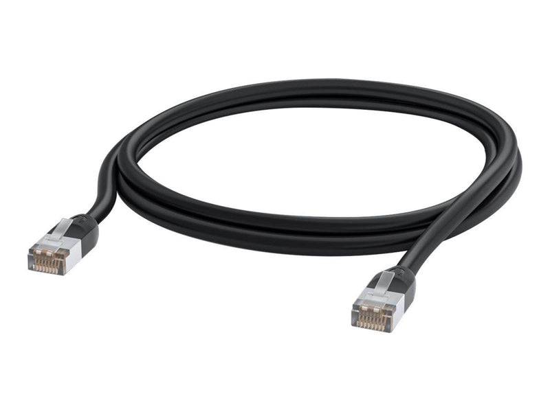 Ubiquiti UISP patch cable - 1 m - black - Schwarz - 1 meter