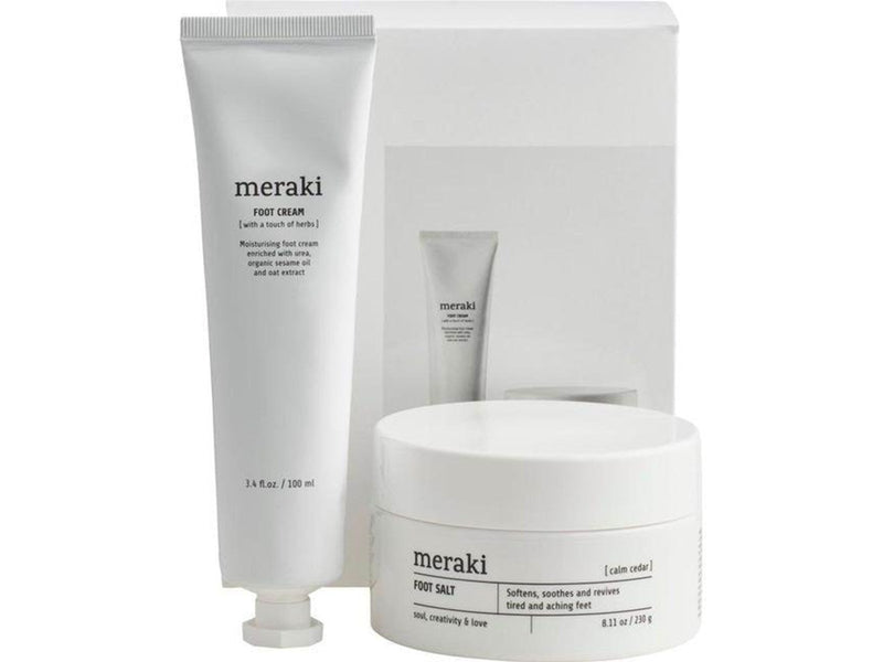 Meraki Foot spa with salt and scrub gift box (30