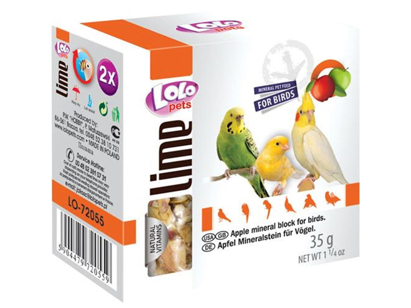 Lolo Pets 2xLimestone apple 35 g