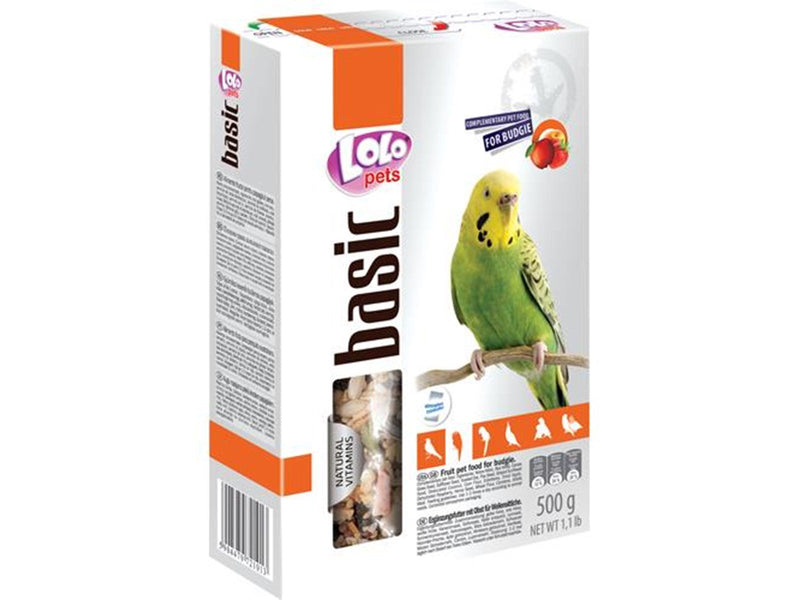 Lolo Pets Budgie feed with fruit 500g