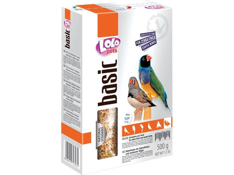 Lolo Pets Zebra Finch and Exotic Bird Food 500g