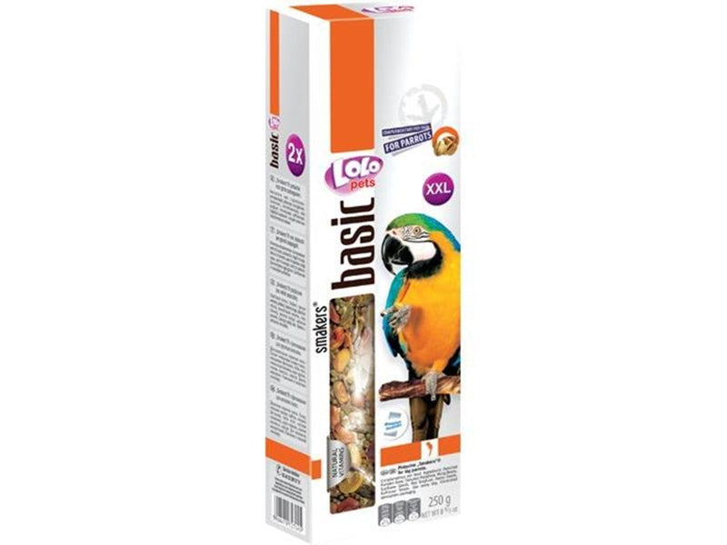 Lolo Pets 2x seed sticks XXL parrot pistachio