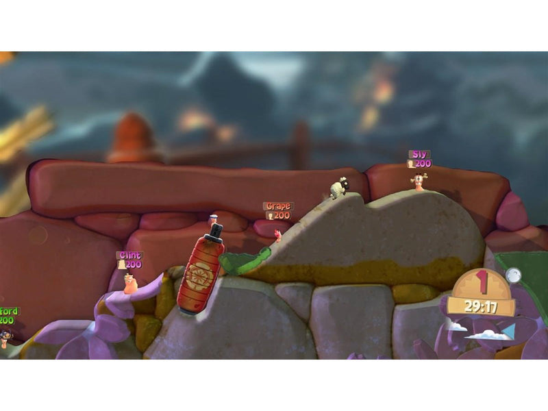 Worms: Battlegrounds - Microsoft Xbox One - Strategie - PEGI 12