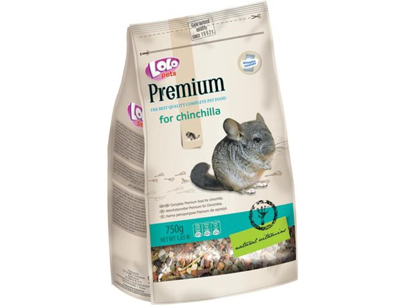 Lolo Pets Premium chinchilla feed 750g