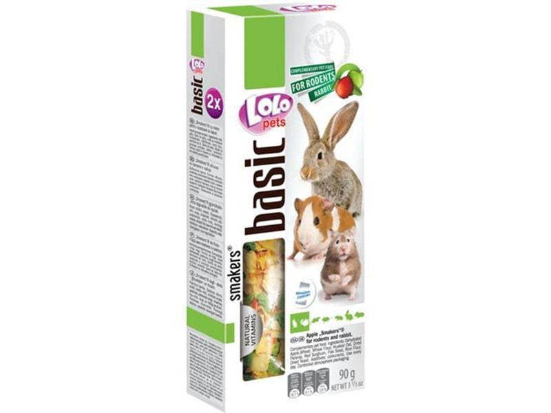 Lolo Pets 2x seed sticks rodent/rabbit apple