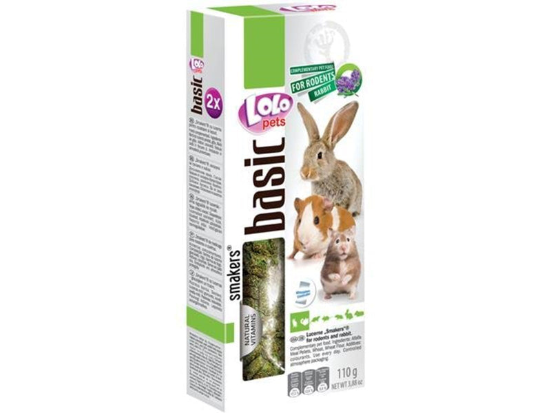 Lolo Pets 2x seed sticks rodent/rabbit alfalfa