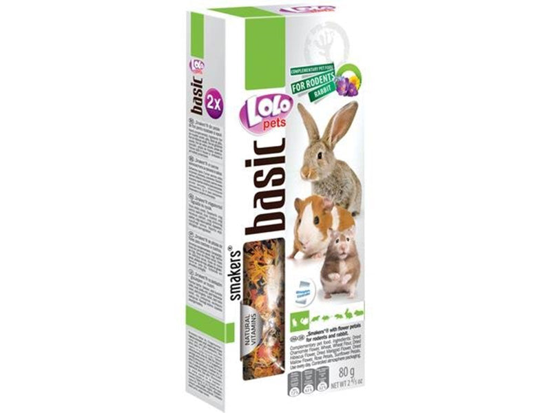 Lolo Pets Flower Petal Smakers for Hamster & Rabbit