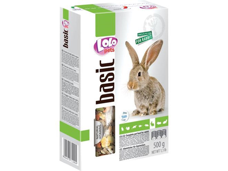 Lolo Pets Rabbit feed complete 500g