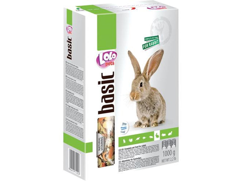 Lolo Pets Rabbit feed complete 1000g
