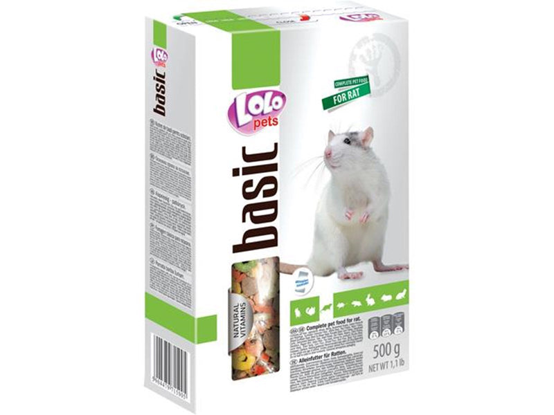Lolo Pets Rat feed complete 500g