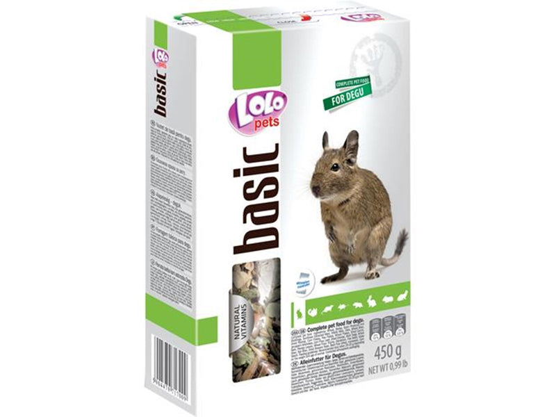 Lolo Pets Degus feed complete 450g