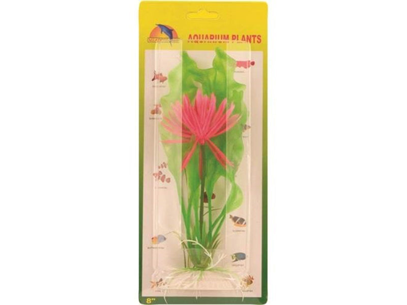 Meadow Plant with flower plastic 20 cm