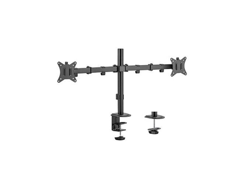 Gembird Monitor Arm - Adjustable desk 2-display 17"-32"
