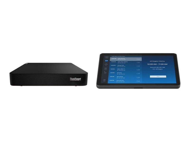 Logitech Tap IP + Lenovo ThinkSmart Core - BASE Bundle (no AV) for Zoom Rooms - video conferencing device - with Lenovo ThinkSma