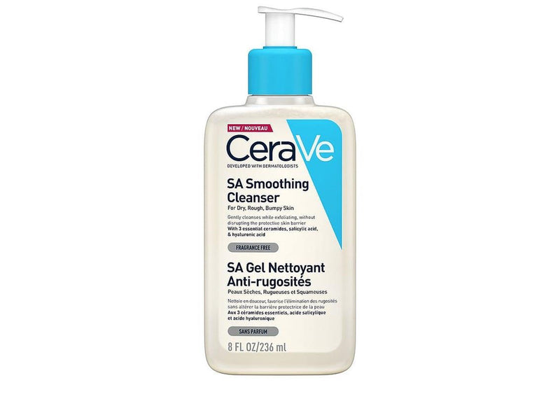 CeraVe  SA Smoothing Cleanser 236ml - Dry, Rough, Bumpy Skin