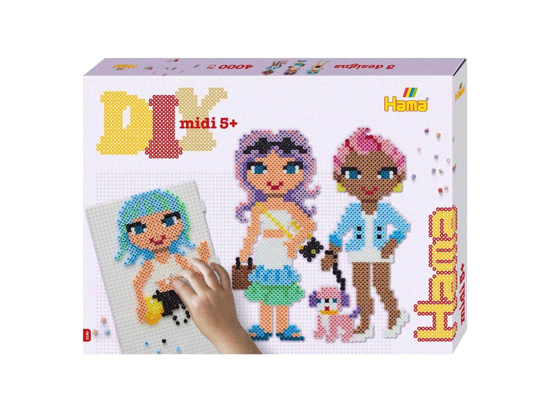 Hama Ironing Bead Set Gift Box - Fashion Girls 40