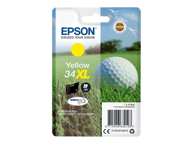 Epson 34XL - Yellow Ink - Tintenpatrone Gelb