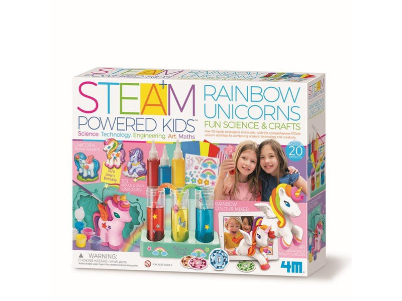 4M STEAM POWERED KIDS / Rainbow Color Unicorn Science