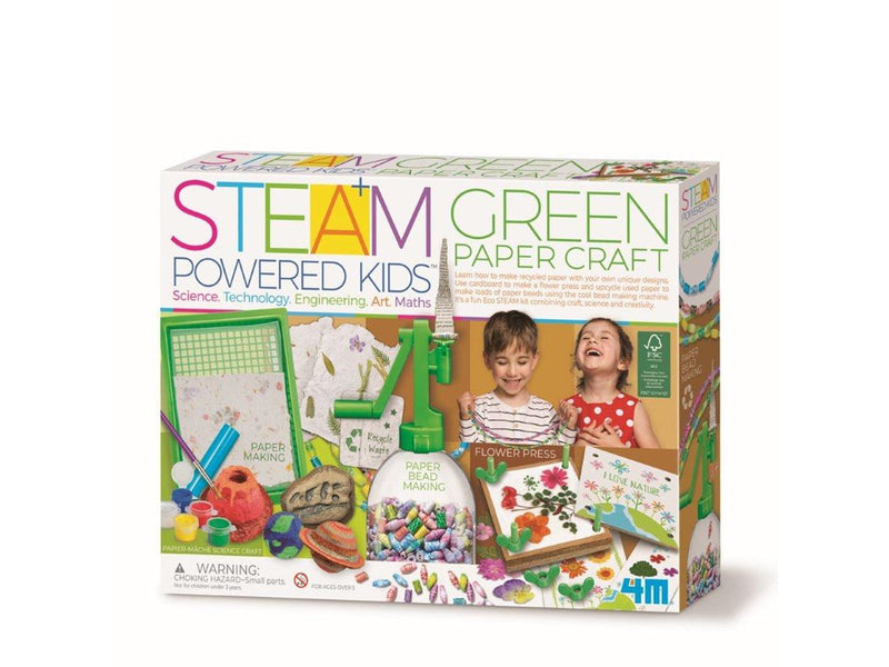 4M STEAM POWERED KIDS / Green Paper craft