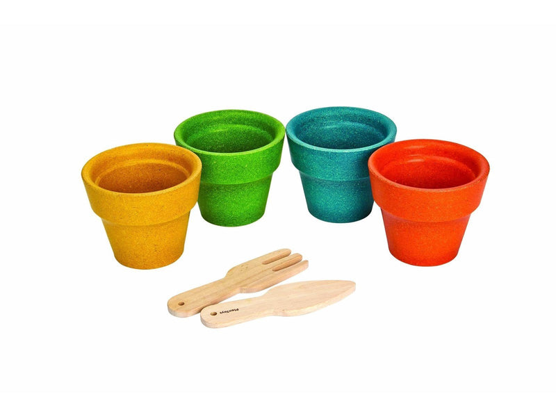 PLANTOYS Blomsterkrukkesæt
