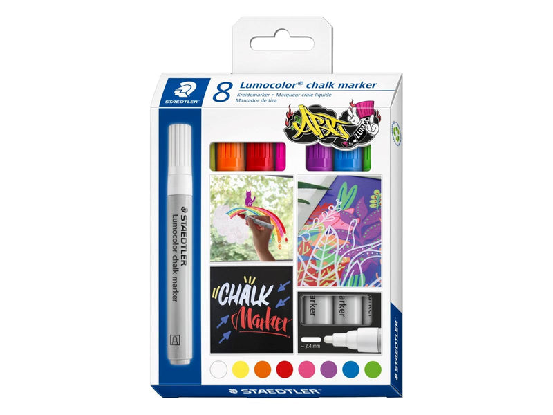 Staedtler Chalk marker Lumocolor 2.4mm 8pcs