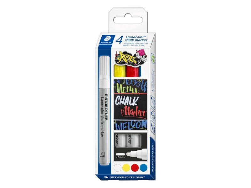 Staedtler Chalk marker Lumocolor 2.4mm 4pcs