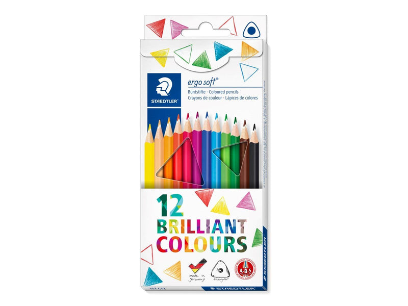 Staedtler Col. pencil ergosoft 12pcs FSC 100%